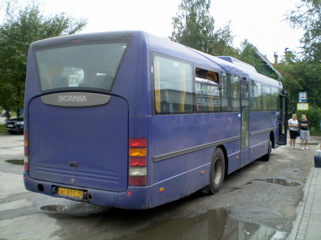 Карелия, Scania OmniLine I (Скания-Питер) № АС 811 10