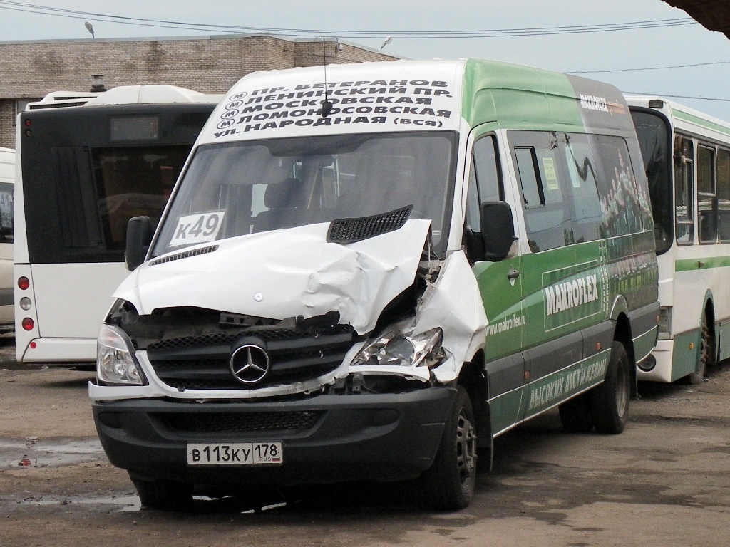 Санкт-Петербург, Луидор-22360C (MB Sprinter) № В 113 КУ 178