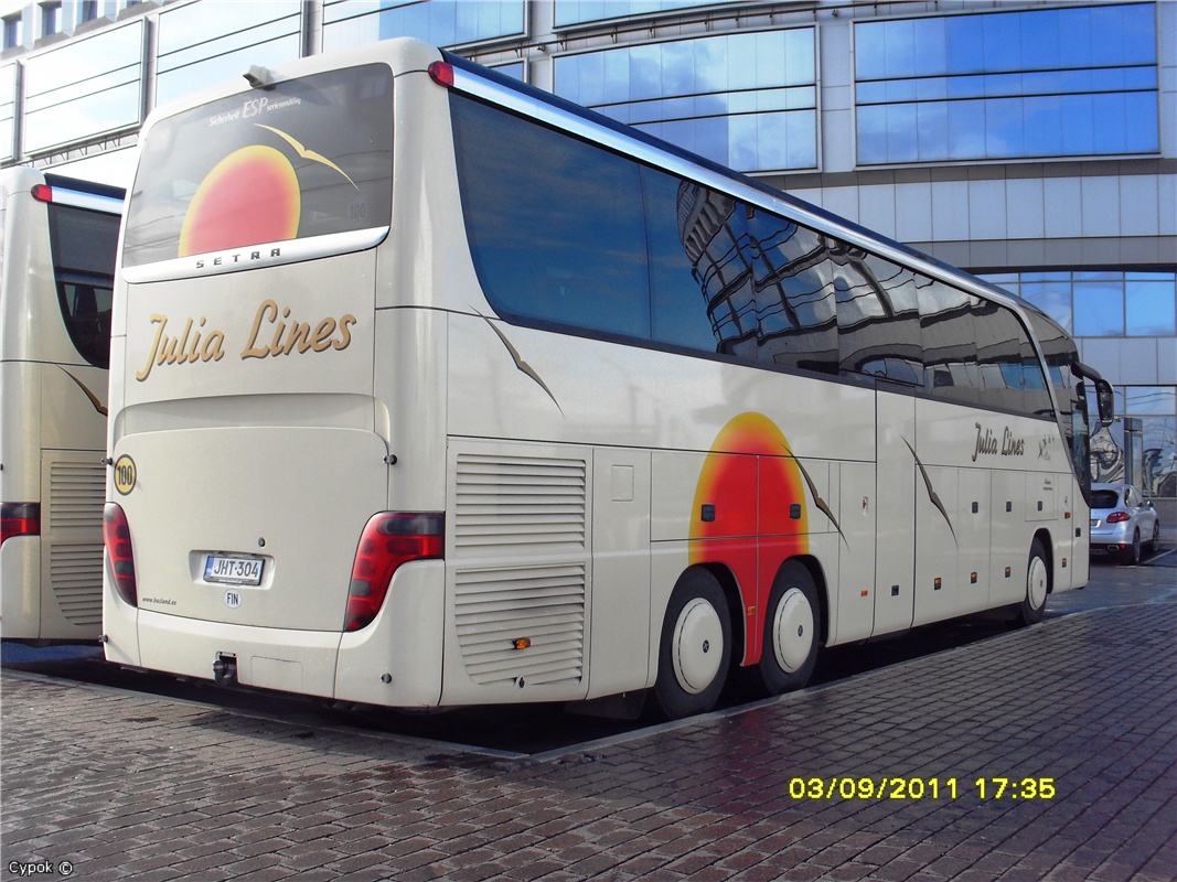 Финляндия, Setra S416HDH № JHT-304