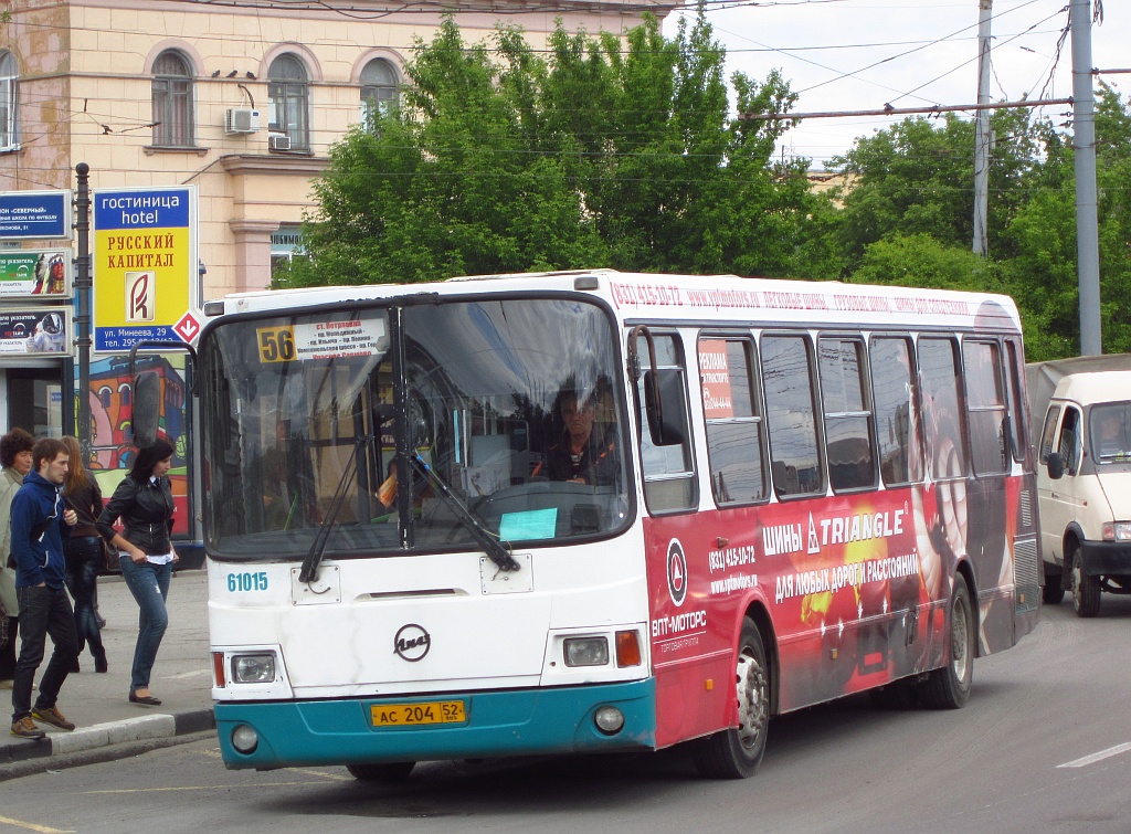 Nizhegorodskaya region, LiAZ-5293.00 № 61015