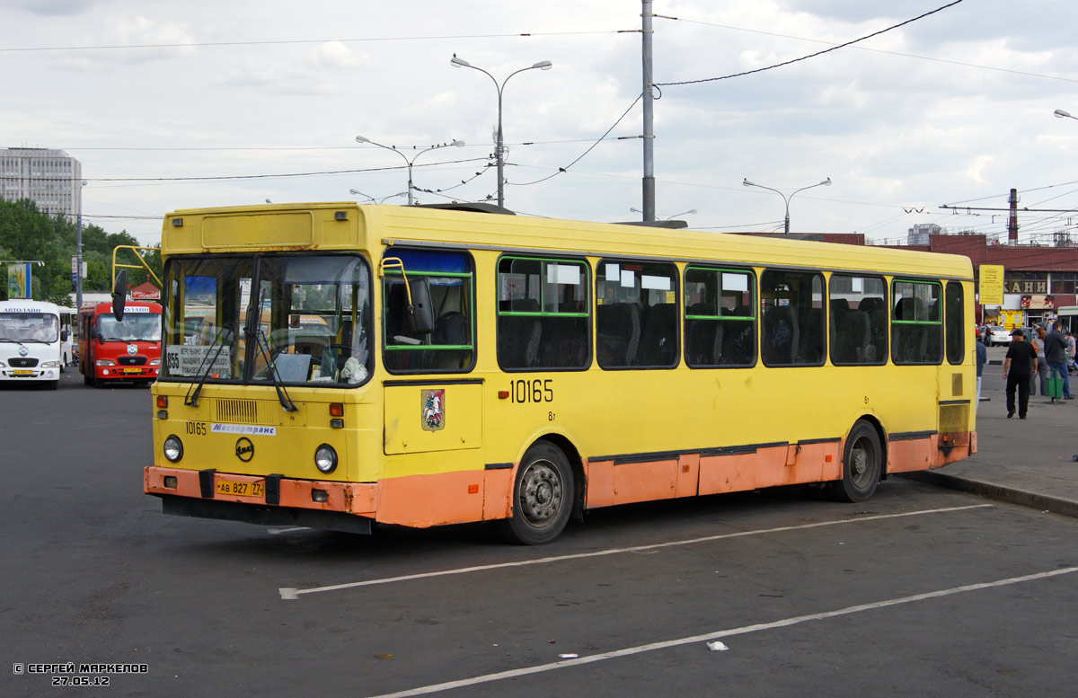 Москва, ЛиАЗ-5256.25-11 № 10165