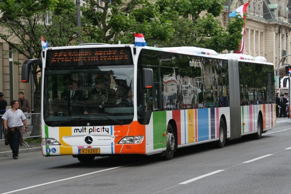 Люксембург, Mercedes-Benz O530G Citaro facelift G № 50