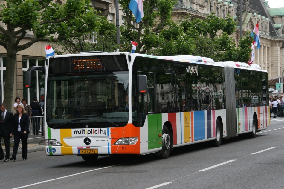 Люксембург, Mercedes-Benz O530G Citaro facelift G № 61