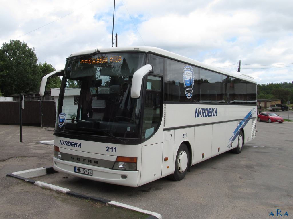 Латвия, Setra S315GT-HD № 211