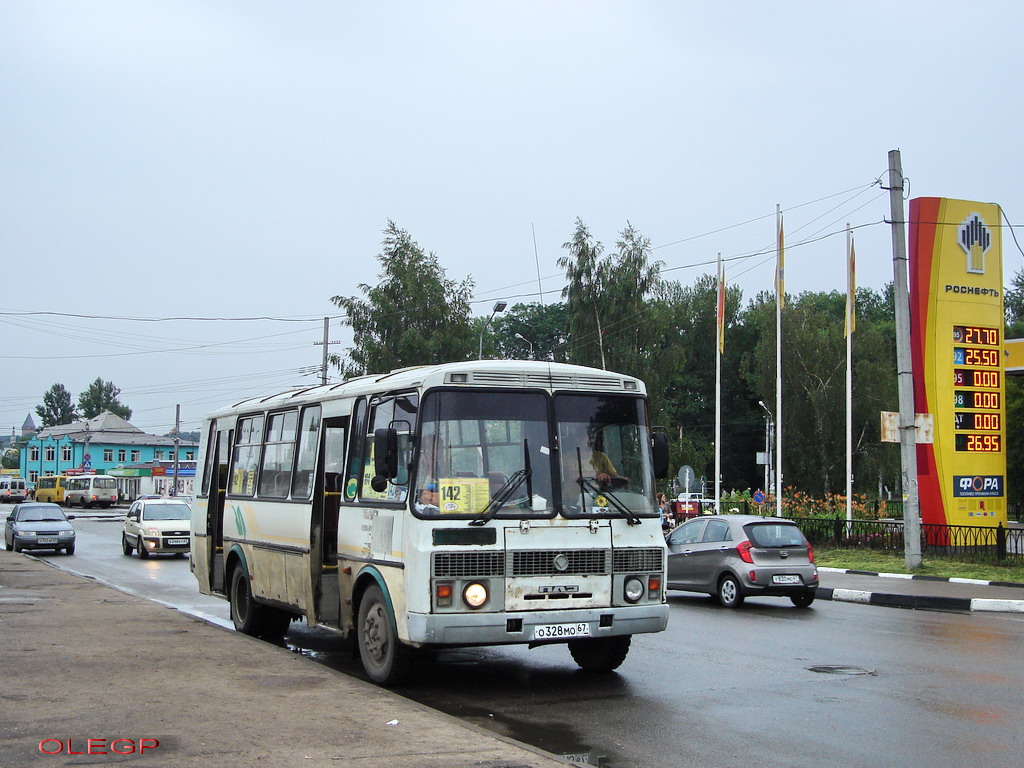 Смоленская область, ПАЗ-4234 № О 328 МО 67