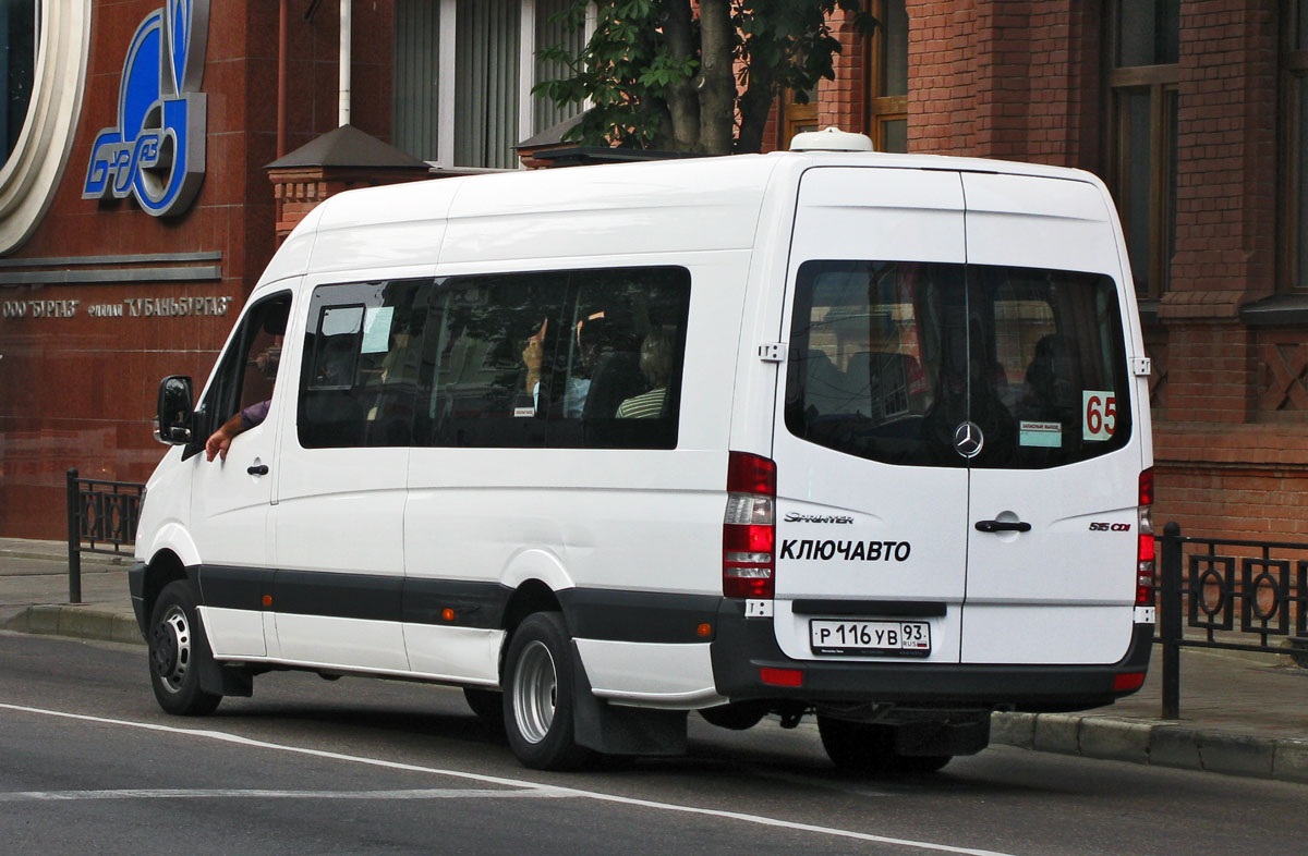 Краснодарский край, Луидор-22340C (MB Sprinter 515CDI) № Р 116 УВ 93