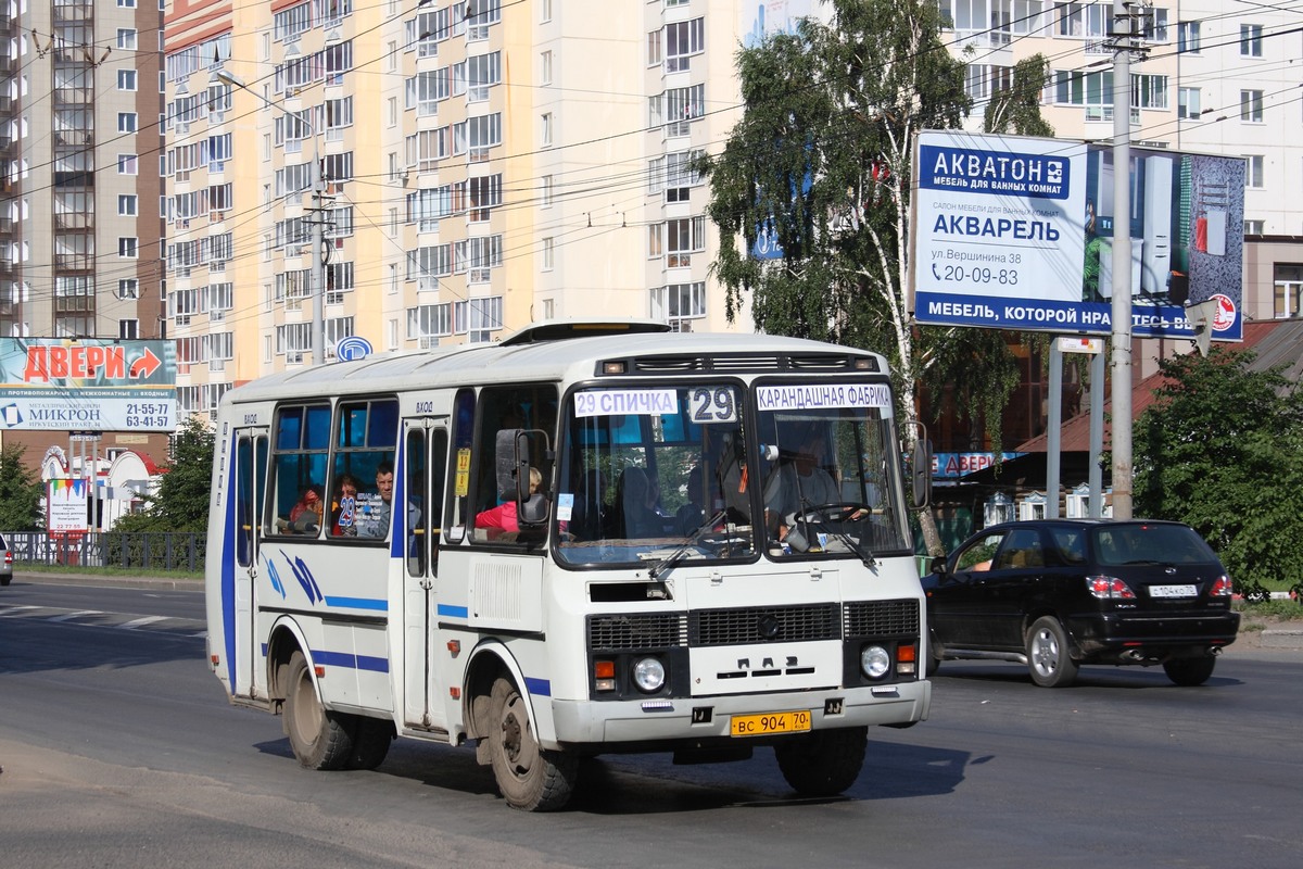 Томская область, ПАЗ-32054 № ВС 904 70