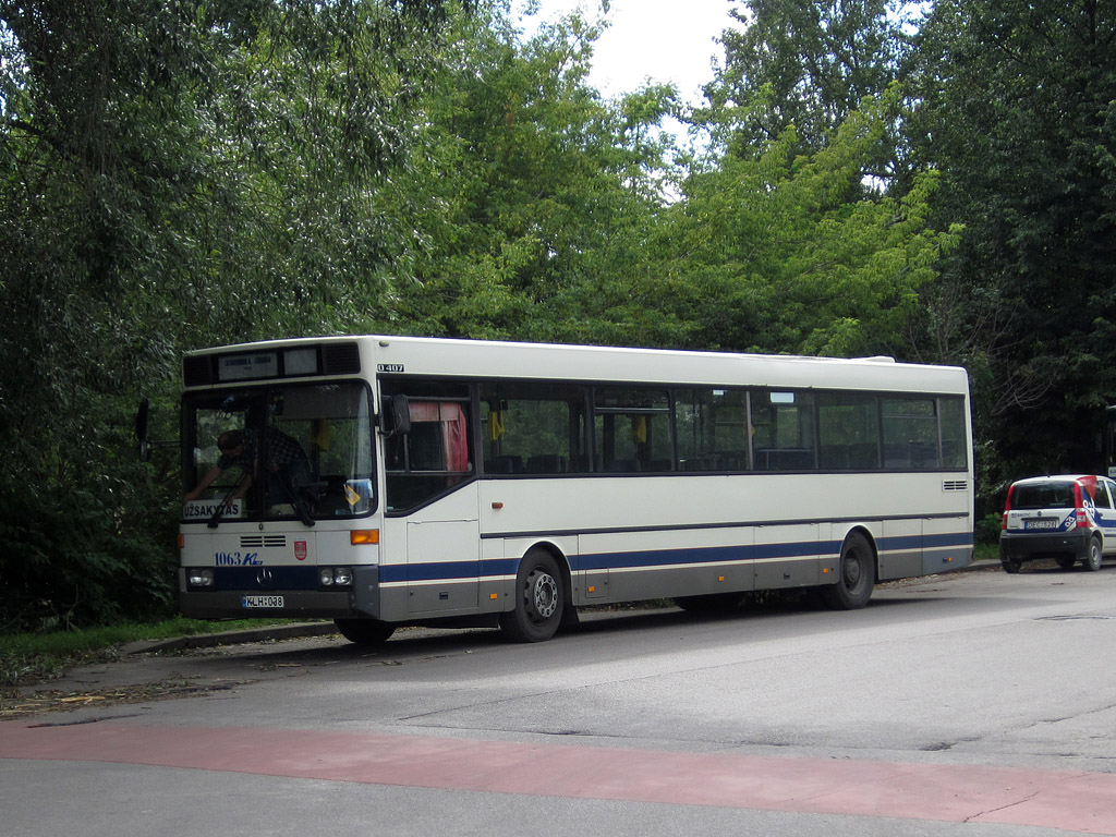 Литва, Mercedes-Benz O407 № 63