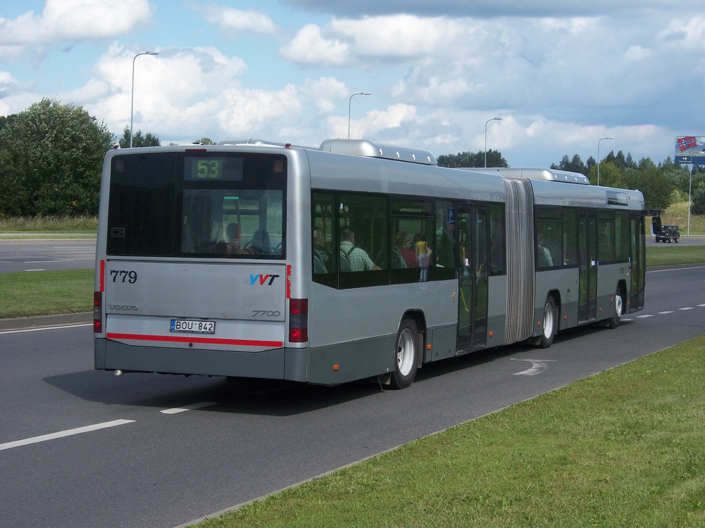 Литва, Volvo 7700A № 779