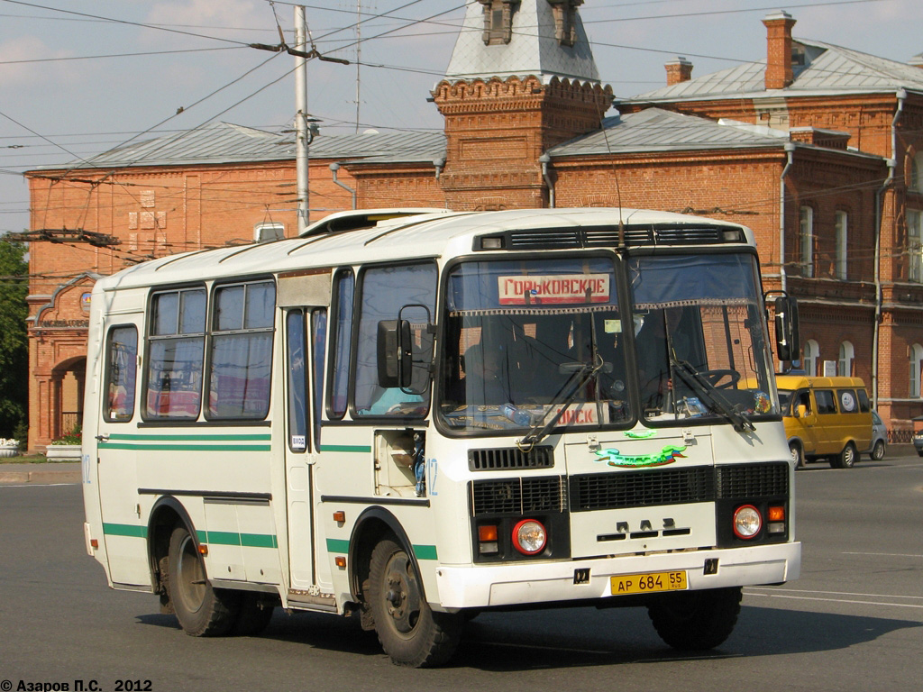 Омская область, ПАЗ-32053 № 12