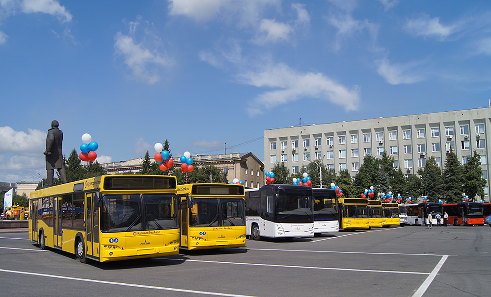 Кемеровская область - Кузбасс — Новые автобусы