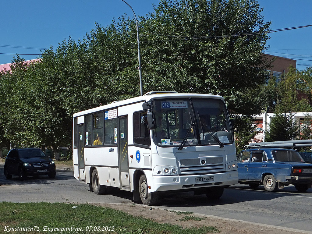 Свердловская область, ПАЗ-320402-05 № Т 017 УН 96