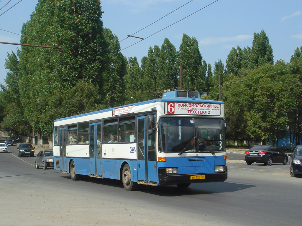 Саратовская область, Mercedes-Benz O405 № АН 756 64