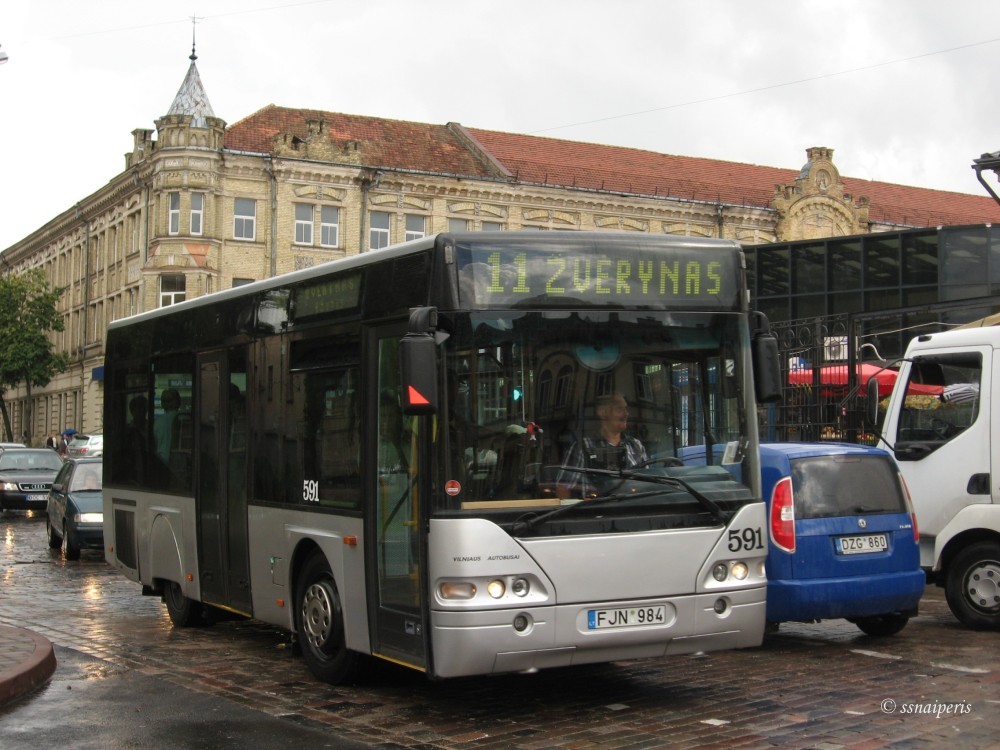 Литва, Neoplan N4407 Centroliner № 591