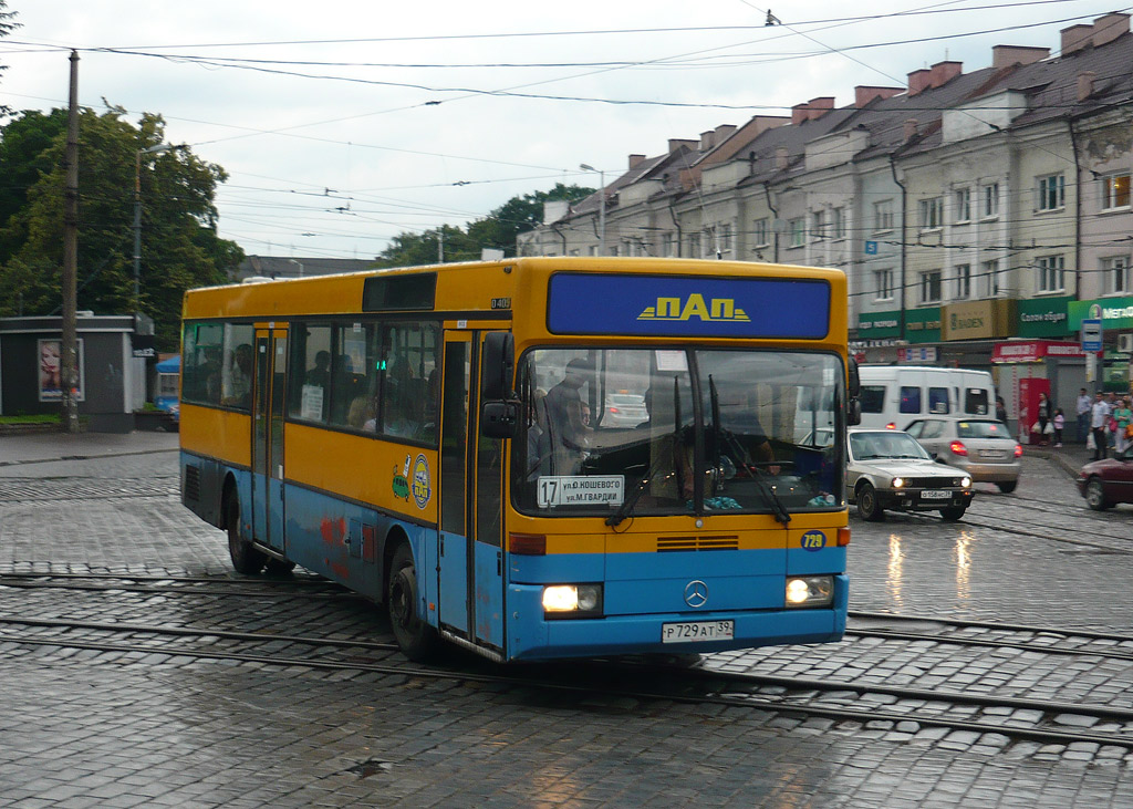 Калининградская область, Mercedes-Benz O405 № 729