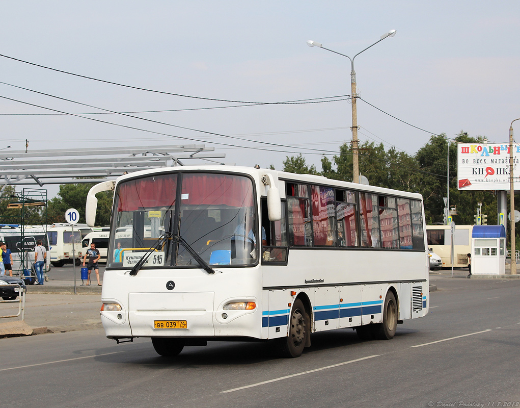 Челябинская область, КАвЗ-4238-02 № ВВ 039 74