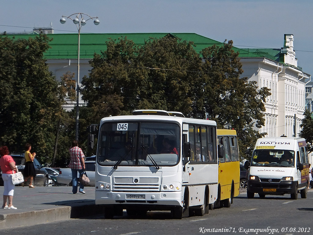 Свердловская область, ПАЗ-320402-05 № У 017 СЕ 96