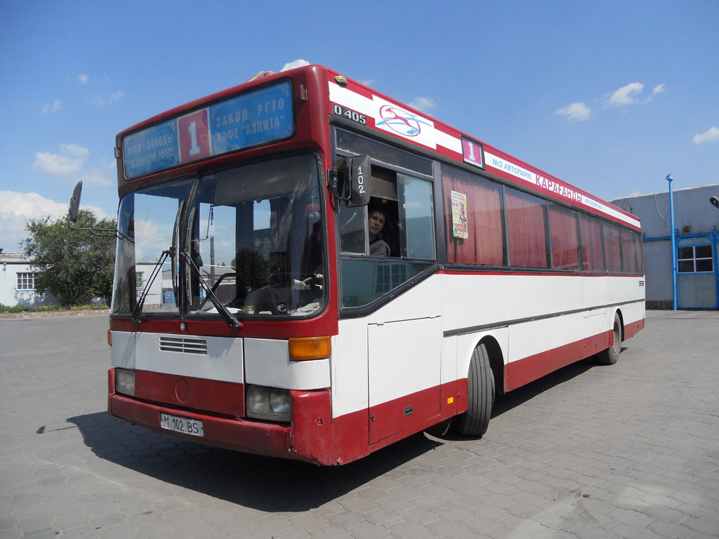 Карагандинская область, Mercedes-Benz O405 № M 102 BS