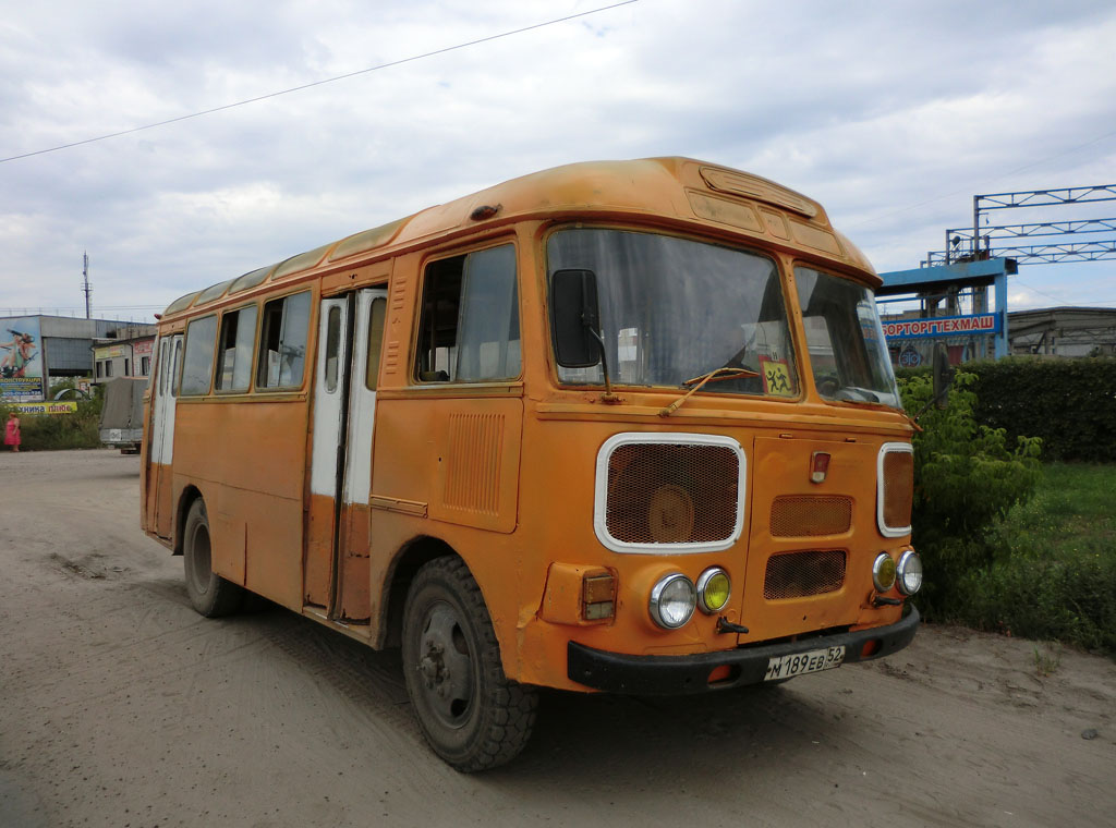 Нижегородская область, ПАЗ-672М № М 189 ЕВ 52