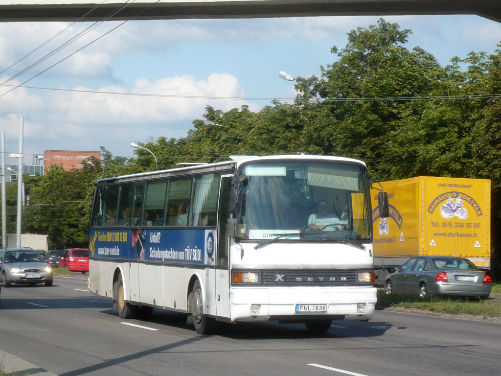 Литва, Setra S215HR № FHL 636