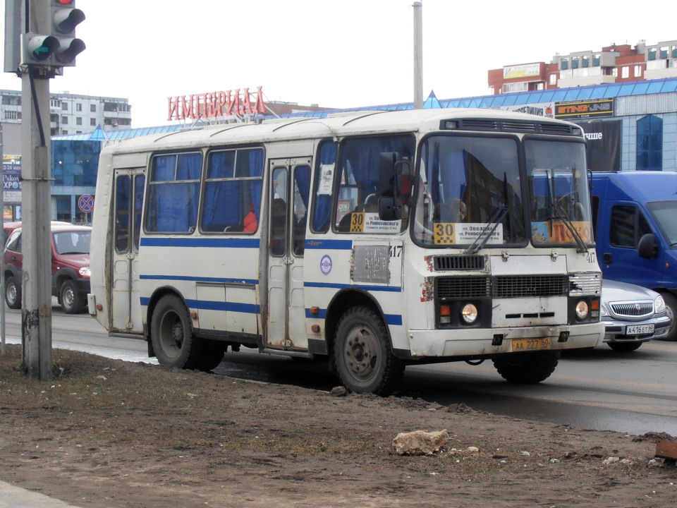 Псковская область, ПАЗ-32054-07 № 417