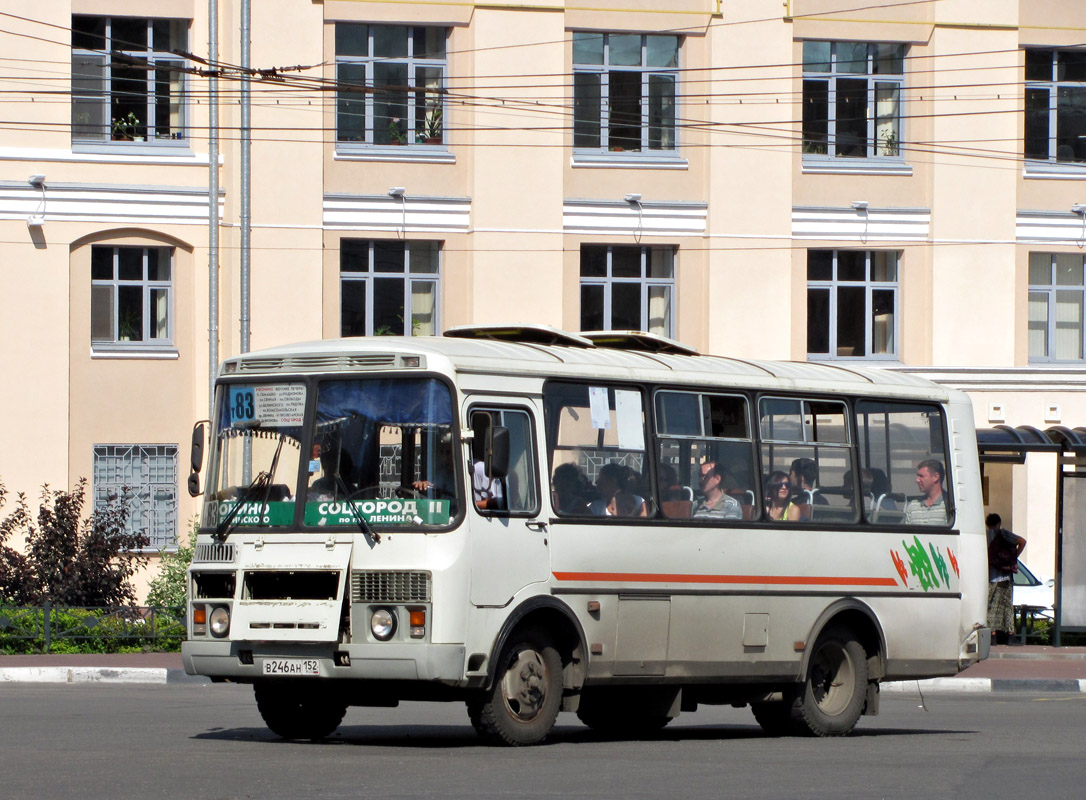 Нижегородская область, ПАЗ-32054 № В 246 АН 152