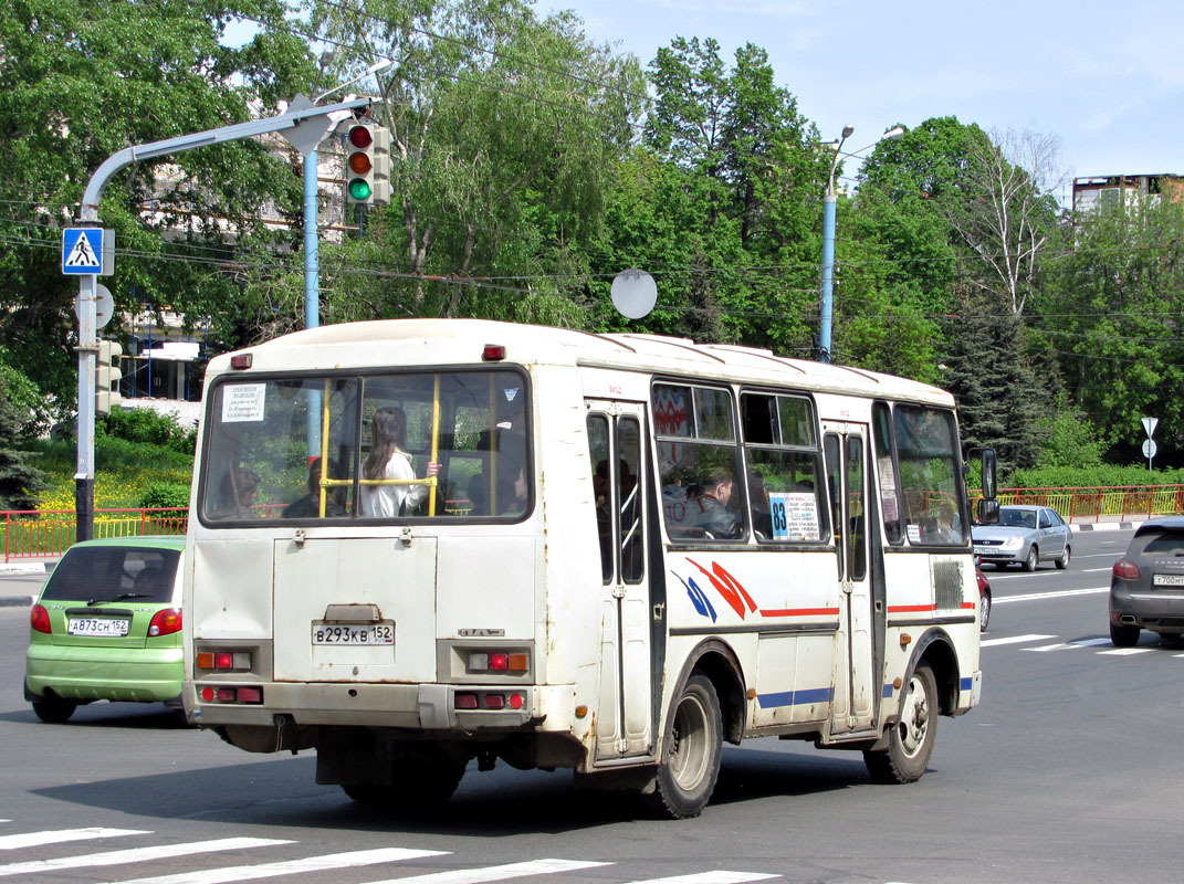 Нижегородская область, ПАЗ-32054 № В 293 КВ 152