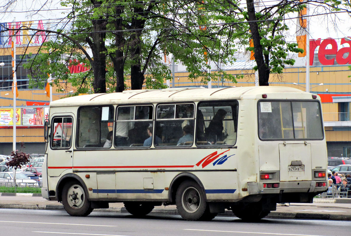 Нижегородская область, ПАЗ-32054 № В 293 КВ 152