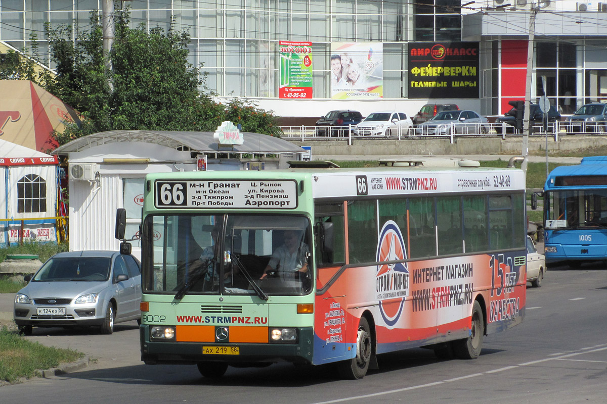 Obwód penzeński, Mercedes-Benz O405 Nr АХ 219 58