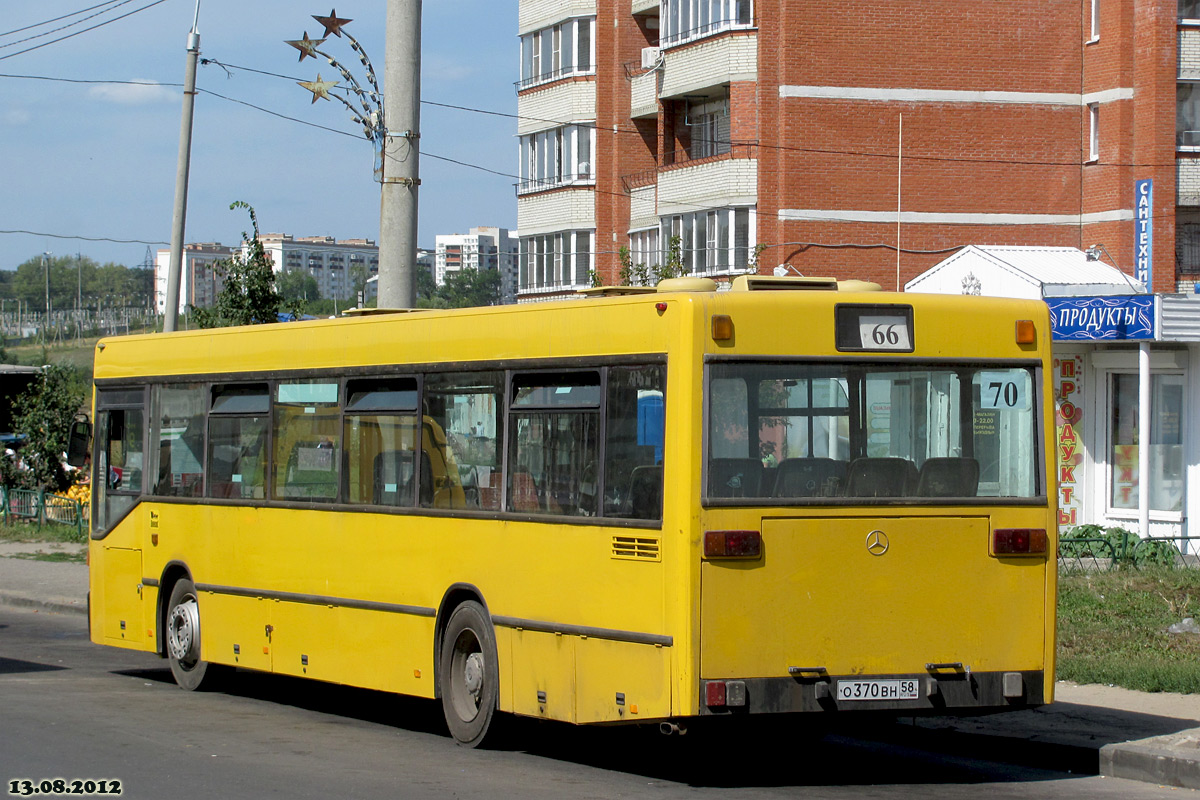 Пензенская область, Mercedes-Benz O405N № О 370 ВН 58