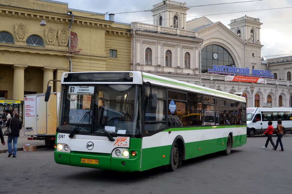 Санкт-Петербург, ЛиАЗ-5292.20 № 3367