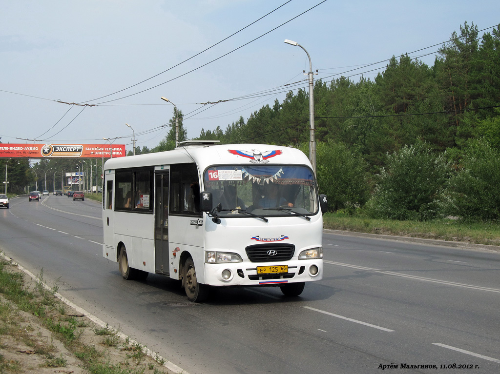 Свердловская область, Hyundai County LWB (ТагАЗ) № ЕР 125 66