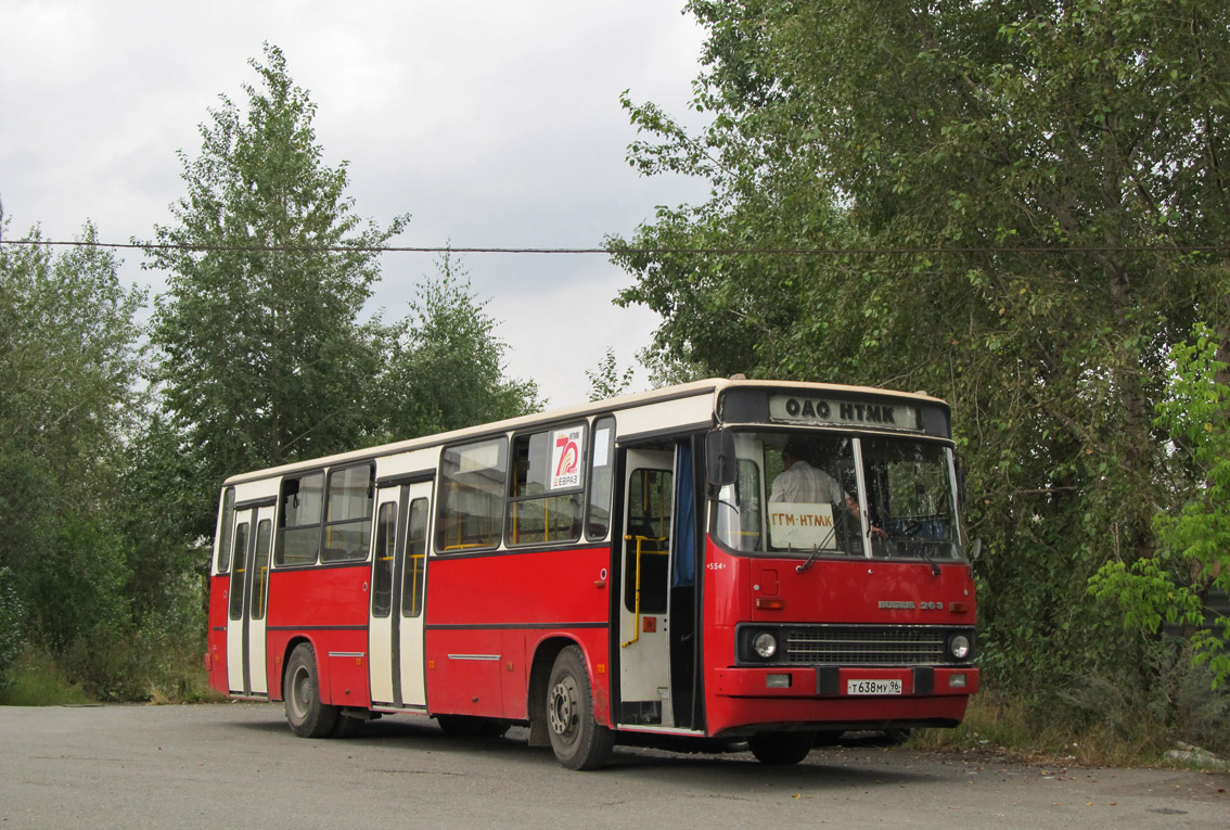 Свердловская область, Ikarus 263.10 № 554