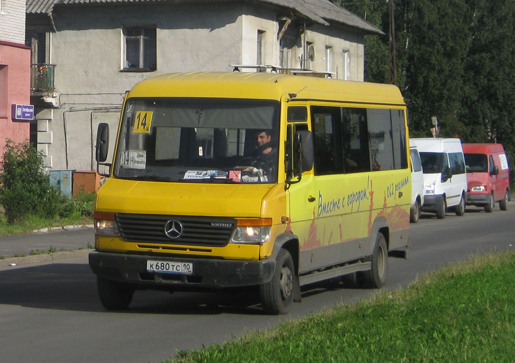 Карелия, Mercedes-Benz Vario 612D № К 680 ТС 10