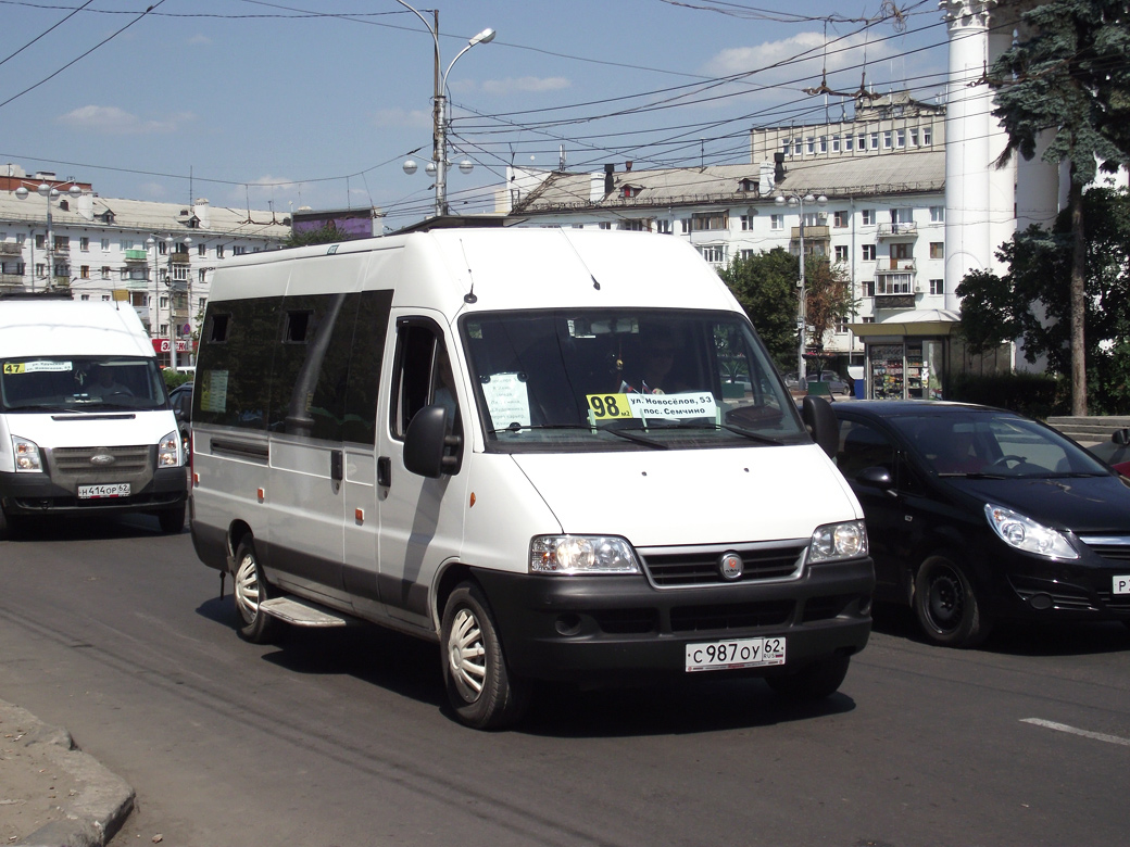 Рязанская область, FIAT Ducato 244 [RUS] № С 987 ОУ 62