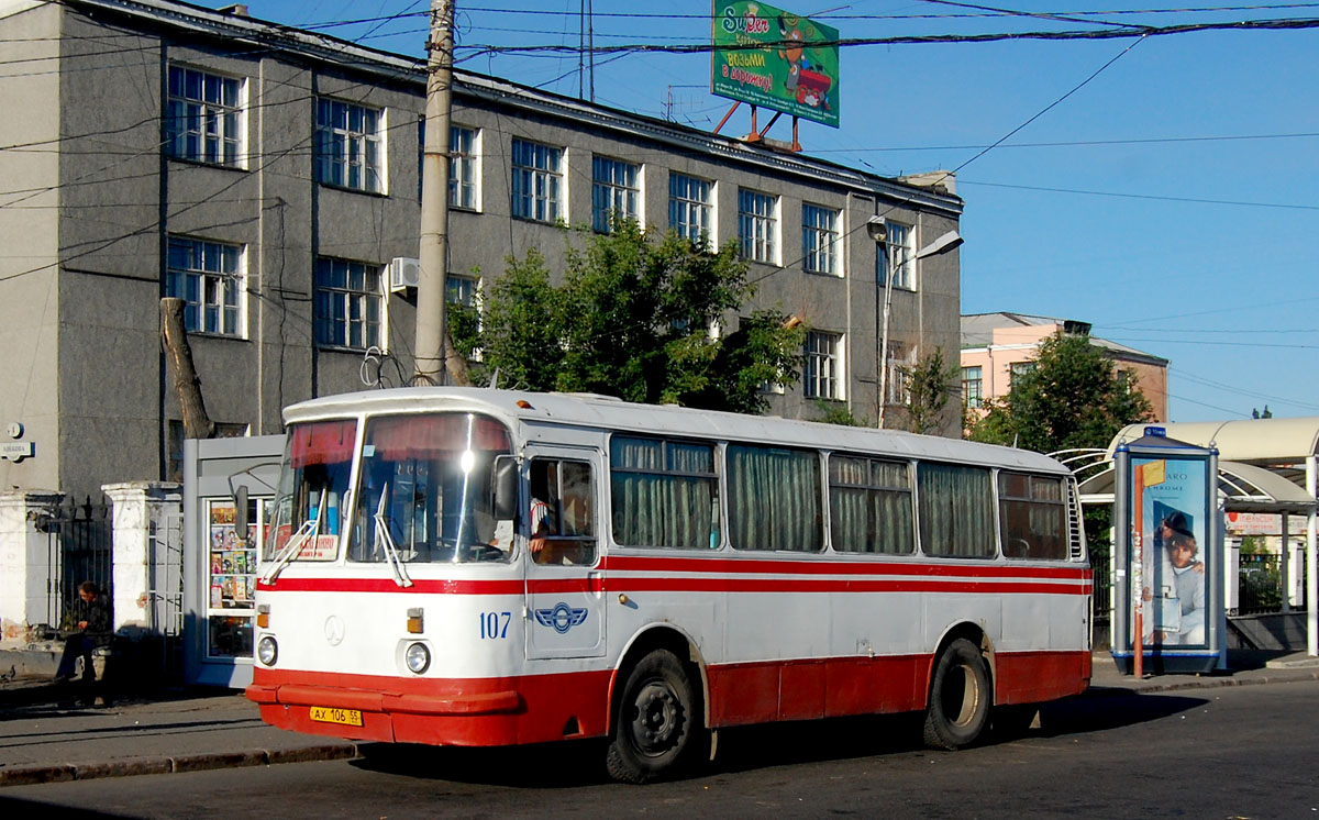 Омская область, ЛАЗ-695Н № 107