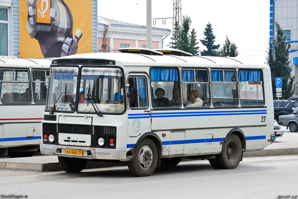 Челябинская область, ПАЗ-32054-07 № 27