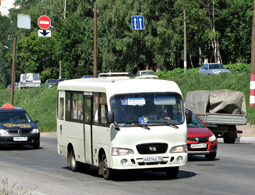 Нижегородская область, Hyundai County SWB C08 (РЗГА) № Е 631 КЕ 152