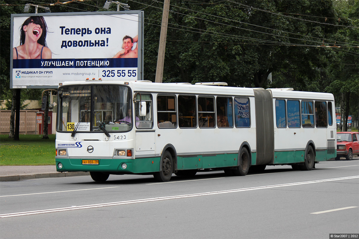 Санкт-Петербург, ЛиАЗ-6212.00 № 5423