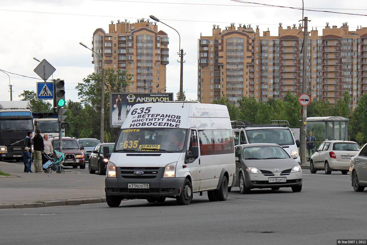 Санкт-Петербург, Нижегородец-222702 (Ford Transit) № К 714 СО 178