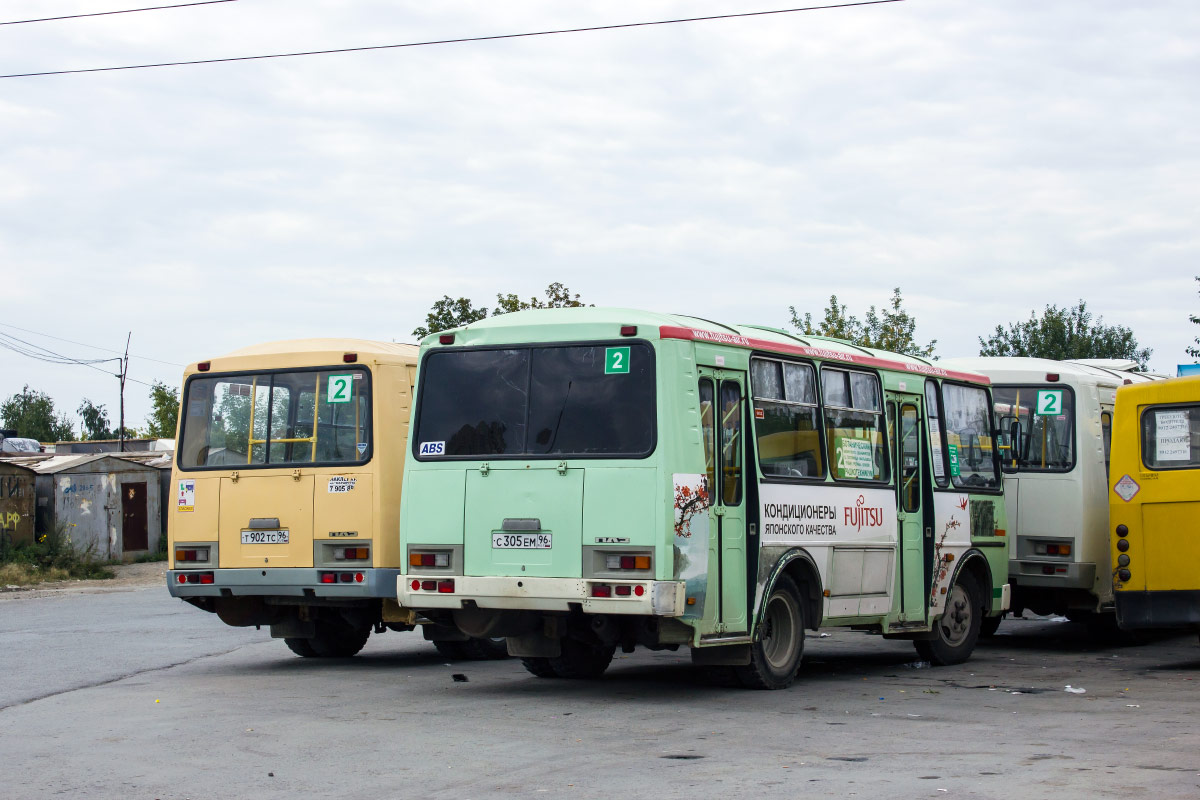 Свердловская область, ПАЗ-32054 № С 305 ЕМ 96