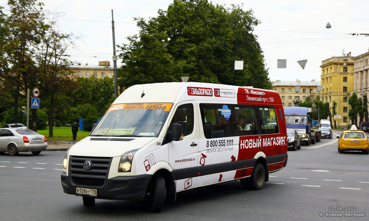 Санкт-Петербург, БТД-2219 (Volkswagen Crafter) № 2946