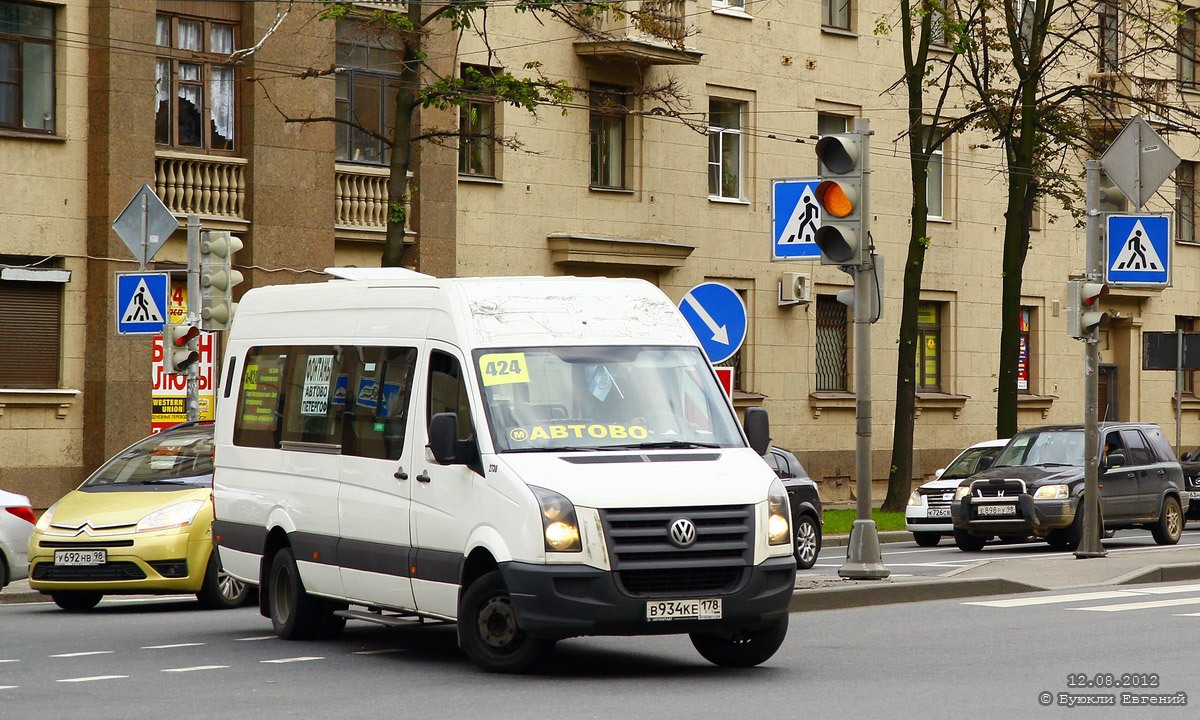 Санкт-Петербург, БТД-2219 (Volkswagen Crafter) № 2730