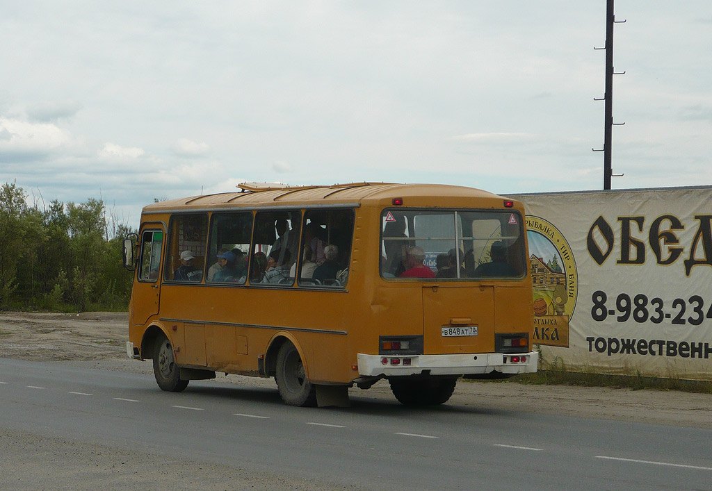 Томская область, ПАЗ-3205-110-60 № В 848 АТ 70