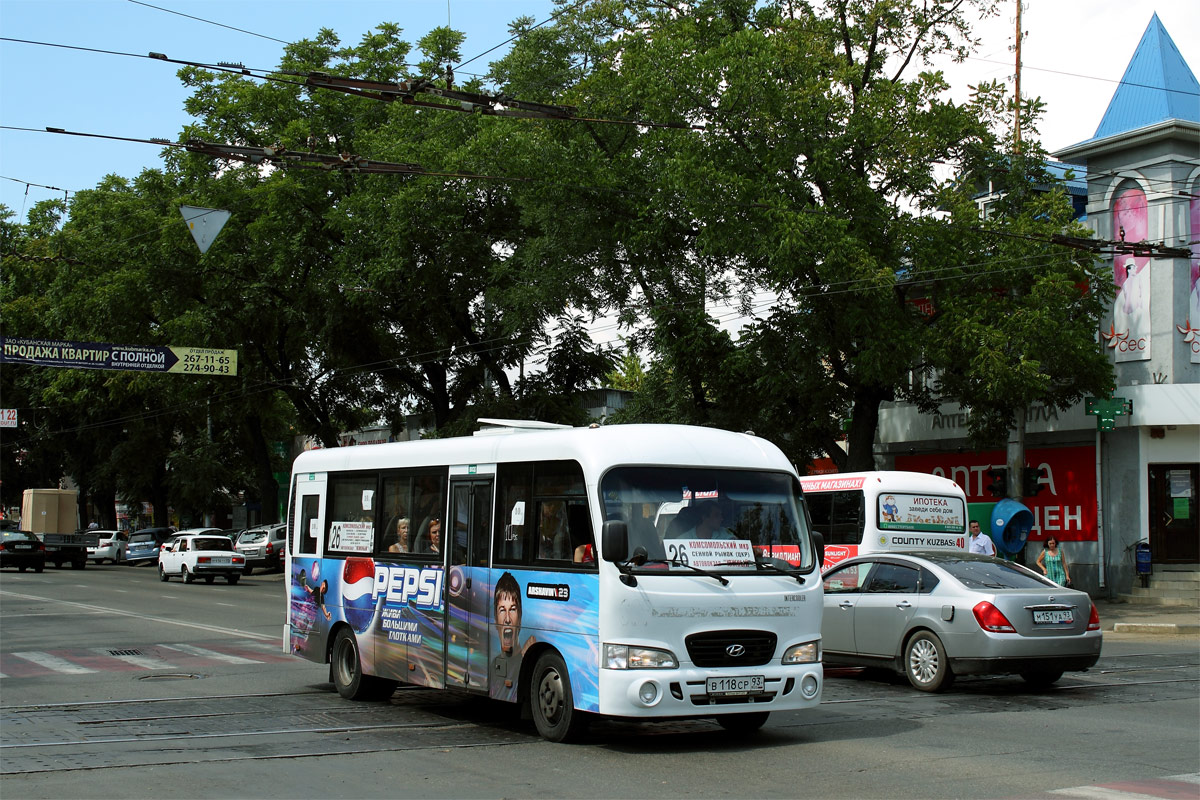 Краснодарский край, Hyundai County LWB C11 (ТагАЗ) № В 118 СР 93