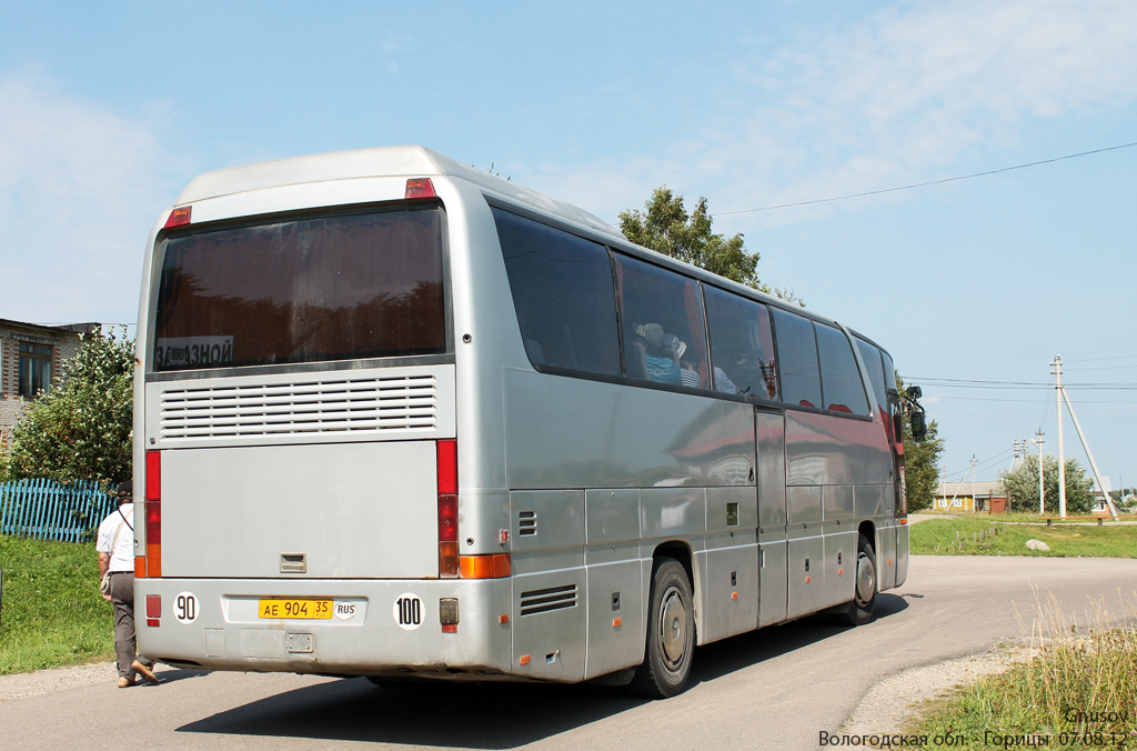 Вологодская область, Mercedes-Benz O350-15RHD Tourismo № АЕ 904 35