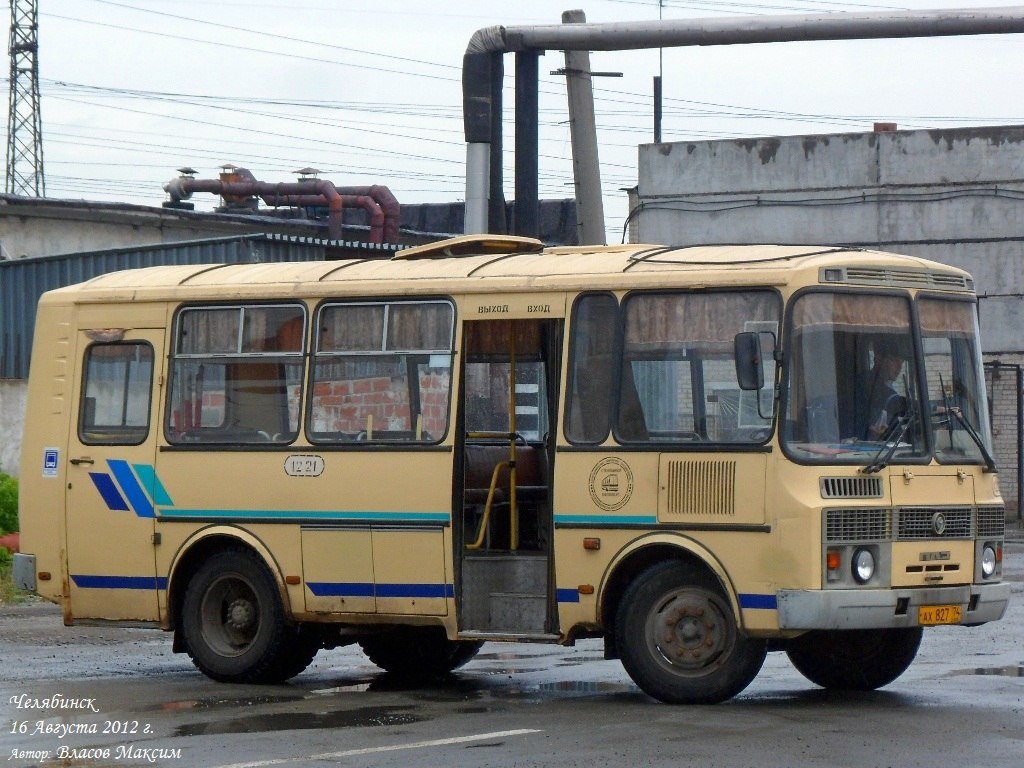 Челябинская область, ПАЗ-32053-07 № 1221