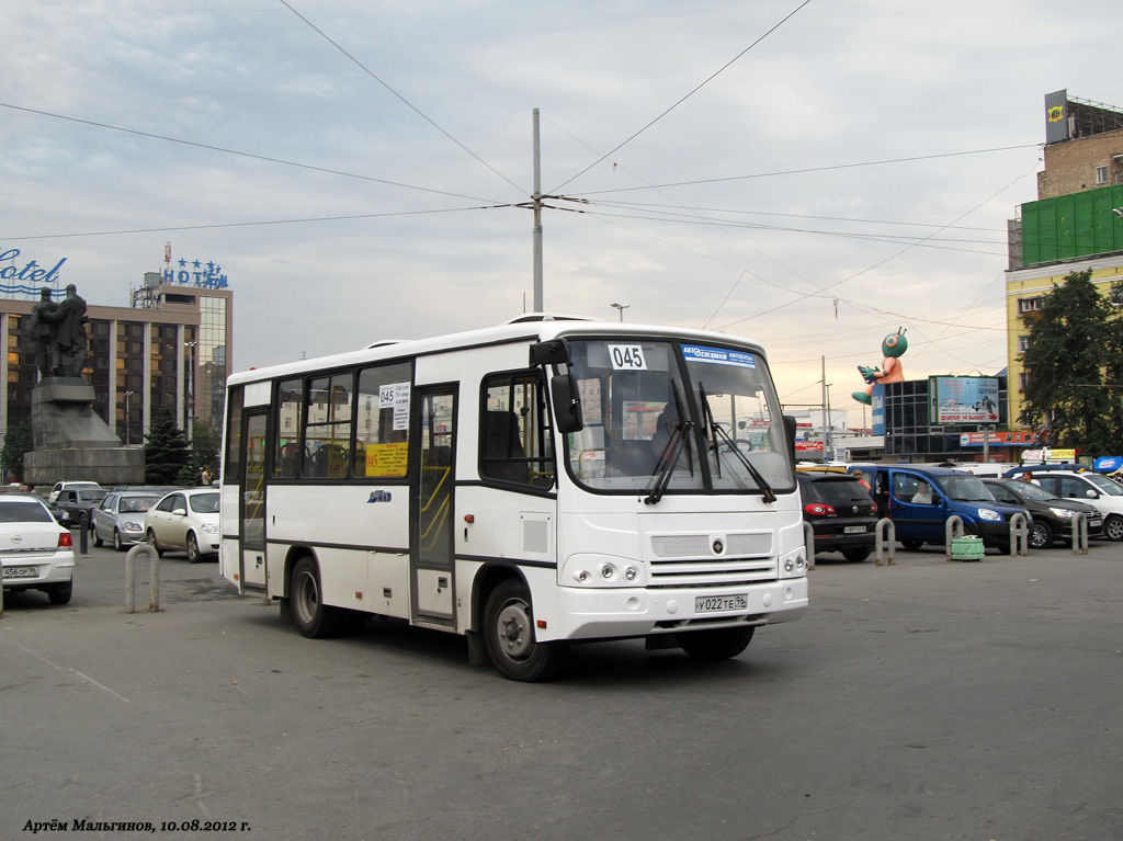 Свердловская область, ПАЗ-320402-05 № У 022 ТЕ 96