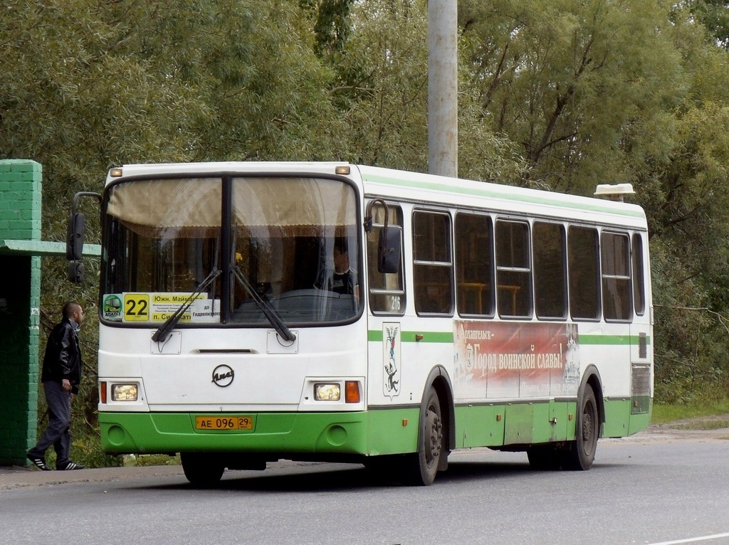 Архангельская область, ЛиАЗ-5256.36 № 216