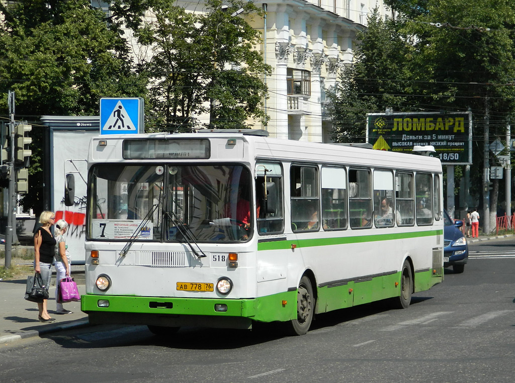 Jaroslavlská oblast, LiAZ-5256.30 (81 TsIB) č. 518